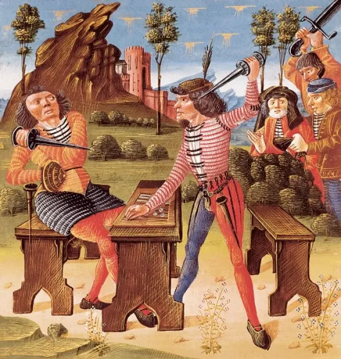 Framed Print : The Book of Good Morals by Jacques Le Grant (1464) Framed Print : The Book of Good Morals by Jacques Le Grant (1464)