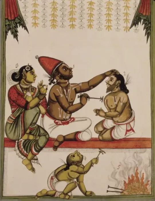 Framed Print : Book of the Moghul. Ms. 8300. 17th c. Tatoo Framed Print : Book of the Moghul. Ms. 8300. 17th c. Tatoo