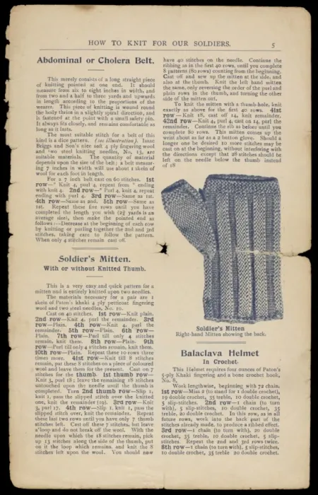Framed Print : Book of patterns: Women & War - How to knit and crochet Framed Print : Book of patterns: Women & War - How to knit and crochet