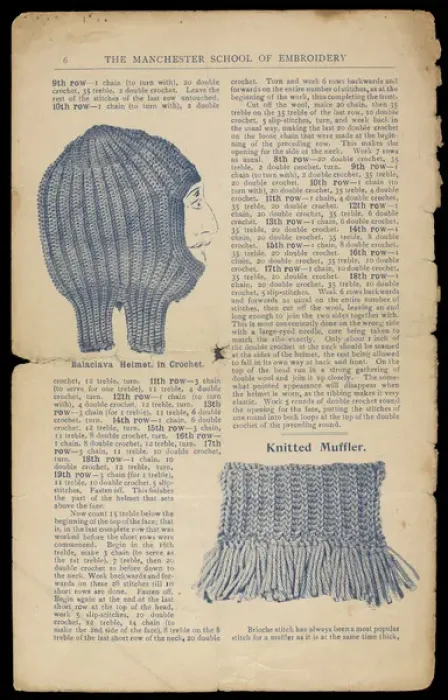 Framed Print : Book of patterns: Women & War - How to knit and crochet Framed Print : Book of patterns: Women & War - How to knit and crochet