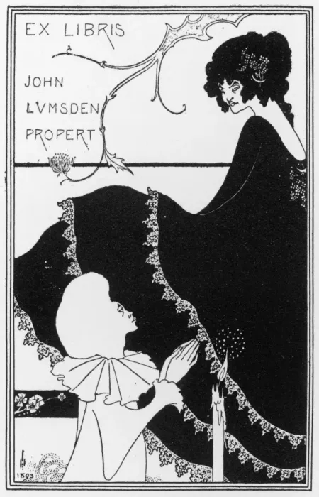 Framed Print : A Book Plate for J L Propert, Esq Framed Print : A Book Plate for J L Propert, Esq