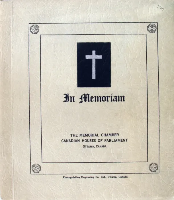 Framed Print : Booklet In Memoriam Framed Print : Booklet In Memoriam