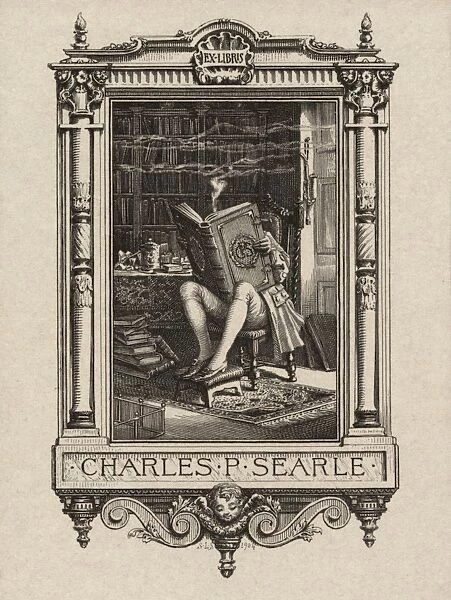 Bookplate of Charles P. Searle