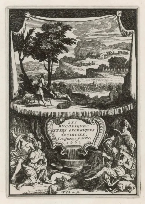 Framed Print : Books  /  Virgil  /  Eclogues