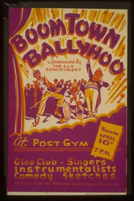 Framed Print : Boom Town ballyhoo - sponsored by the A&R Department - at th Framed Print : Boom Town ballyhoo - sponsored by the A&R Department - at th