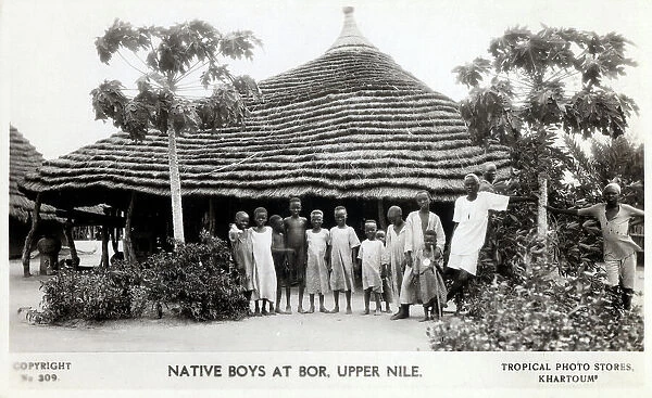 Bor, Upper Nile, Sudan - Boys of the Village