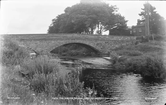 Framed Print : The Border Bridge at Gretna Green Framed Print : The Border Bridge at Gretna Green