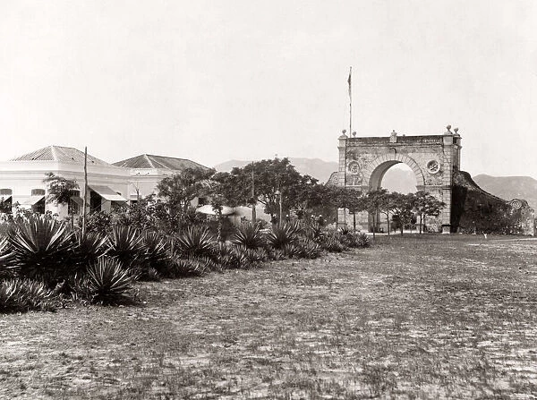 Border Gate, Macau, China, c. 1880