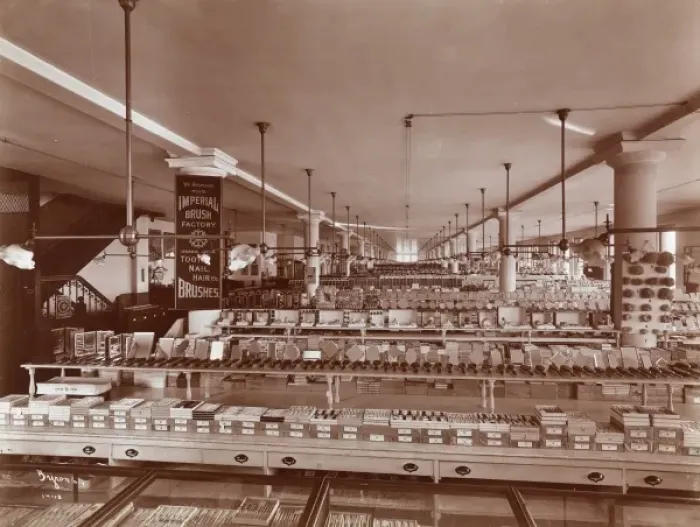 Framed Print : Borgfeldt Department Store, New York Framed Print : Borgfeldt Department Store, New York