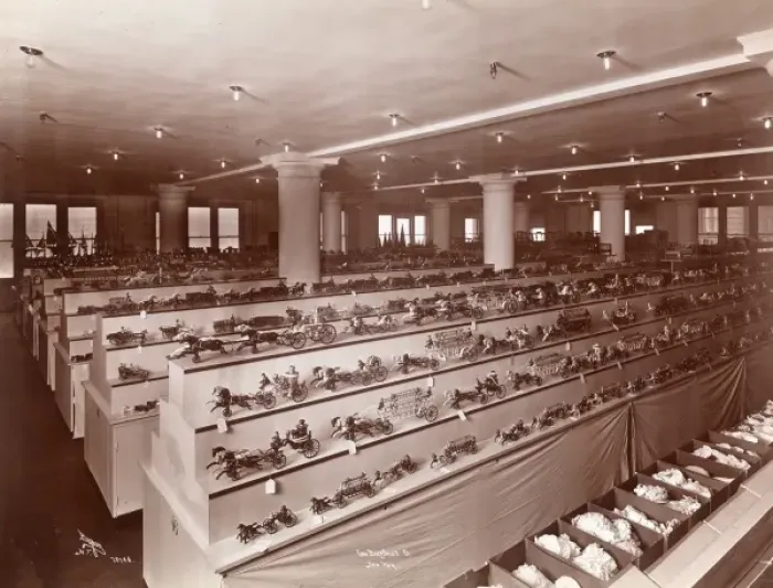 Framed Print : Borgfeldt Department Store, New York Framed Print : Borgfeldt Department Store, New York