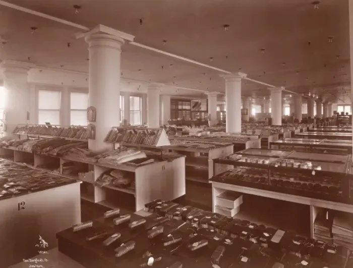 Framed Print : Borgfeldt Department Store, New York Framed Print : Borgfeldt Department Store, New York