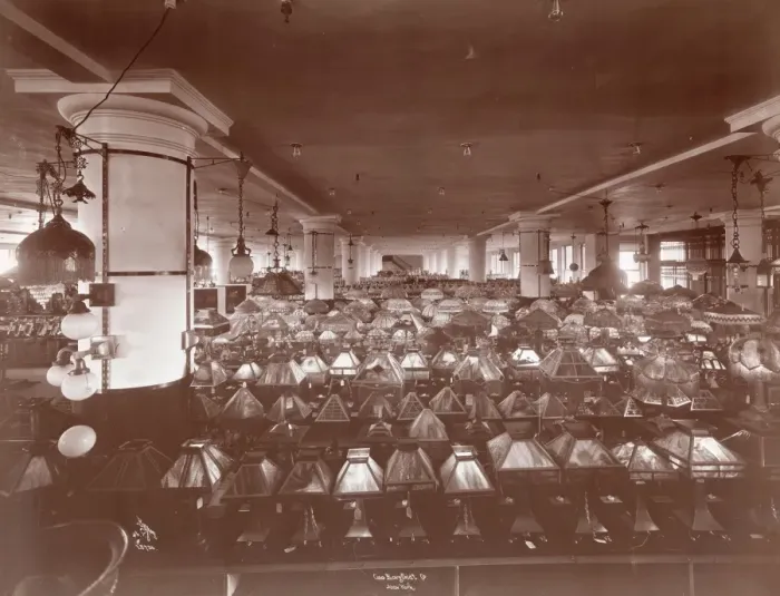 Framed Print : Borgfeldt Department Store, New York Framed Print : Borgfeldt Department Store, New York