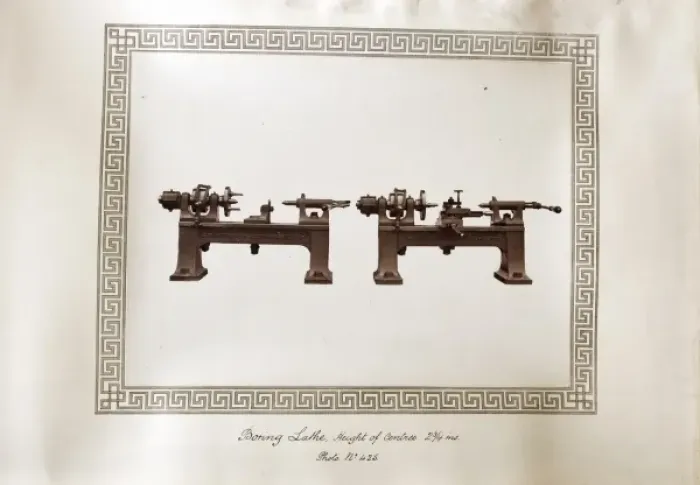 Framed Print : Boring lathe Framed Print : Boring lathe