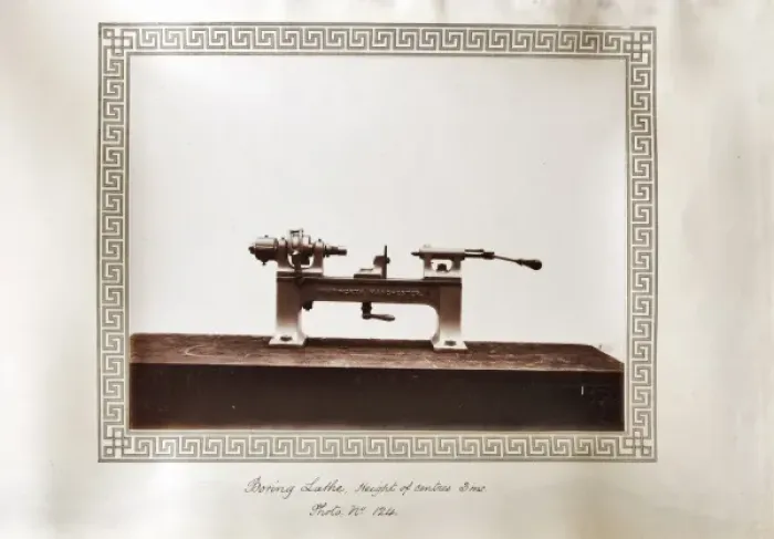 Framed Print : Boring lathe Framed Print : Boring lathe