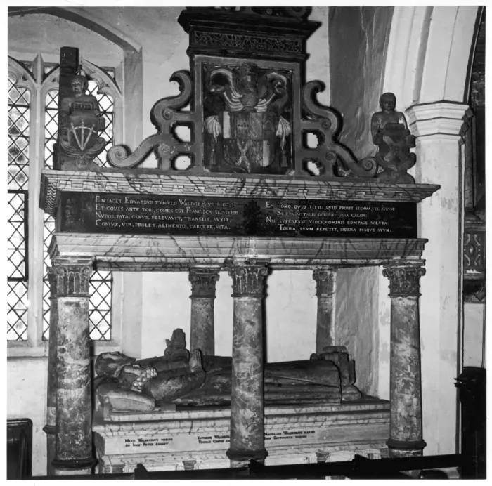 Framed Print : Borley Church 1948 Framed Print : Borley Church 1948