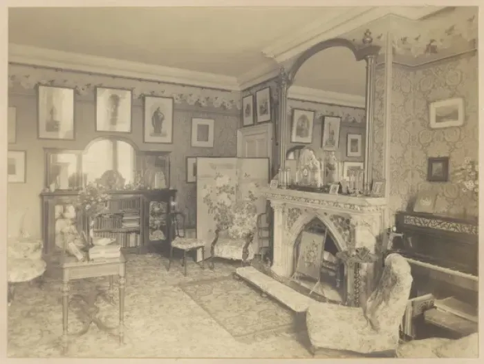 Framed Print : Borley Drawing Room Framed Print : Borley Drawing Room