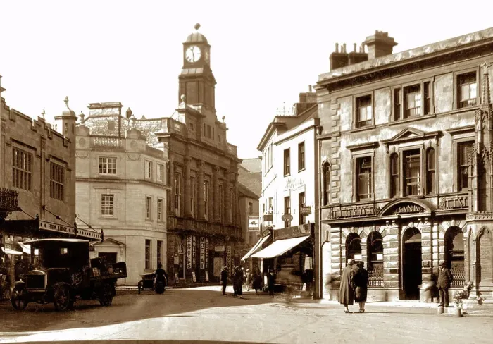 Framed Print : The Boro, Yeovil, early 1900s Framed Print : The Boro, Yeovil, early 1900s