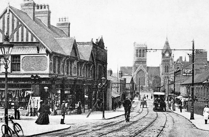 Framed Print : Borough Road, Burton on Trent Framed Print : Borough Road, Burton on Trent