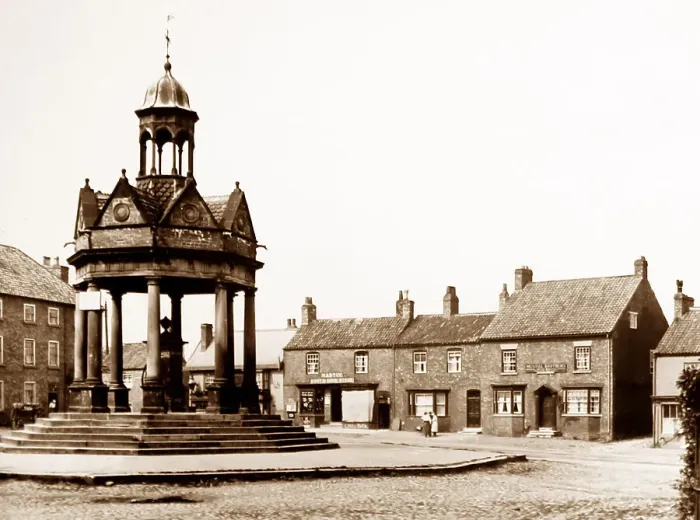 Framed Print : Boroughbridge, Victorian period Framed Print : Boroughbridge, Victorian period