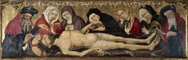 BORRASSA, Llu�(1360-1425). Lament of Christ
