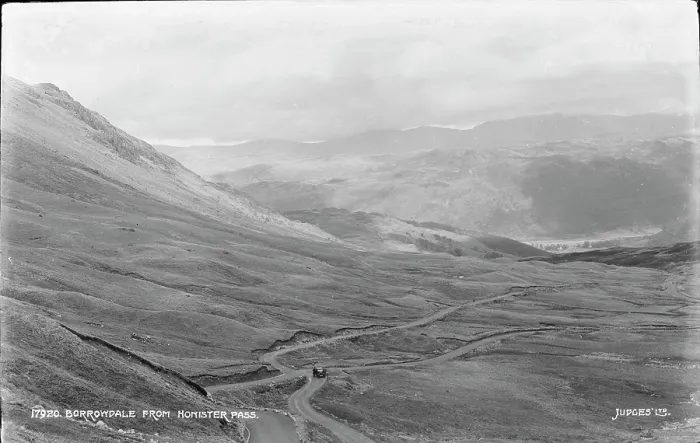 Framed Print : Borrowdale from Honister Pass Framed Print : Borrowdale from Honister Pass