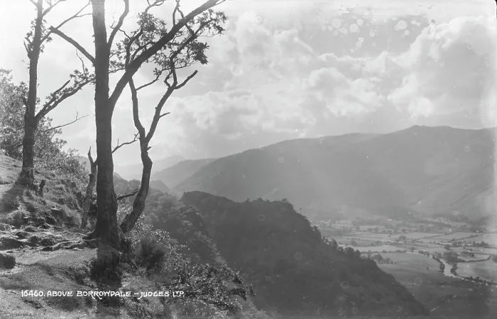 Framed Print : Above Borrowdale - Judges Lid Framed Print : Above Borrowdale - Judges Lid