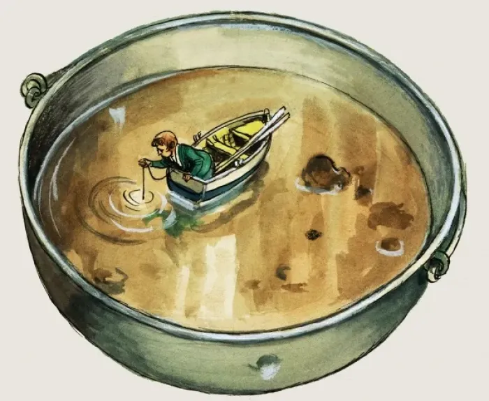 Framed Print : The Borrowers Framed Print : The Borrowers