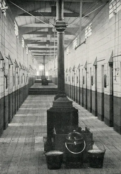 Framed Print : Borstal Cell Corridor Framed Print : Borstal Cell Corridor