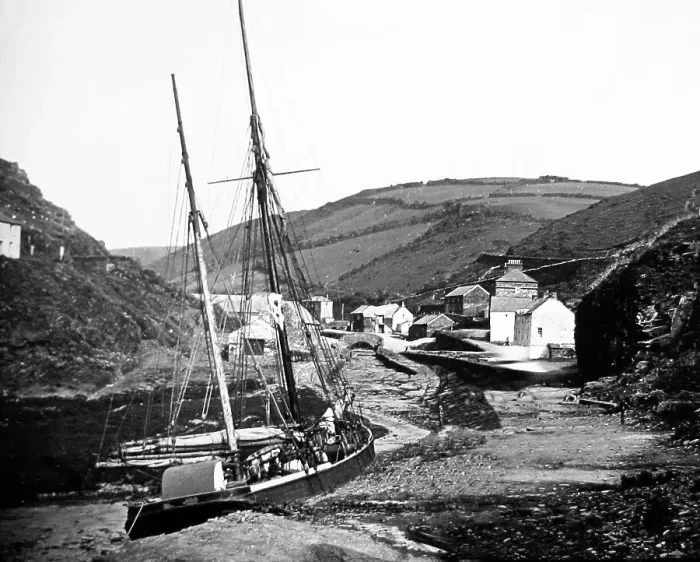 Framed Print : Boscastle Framed Print : Boscastle