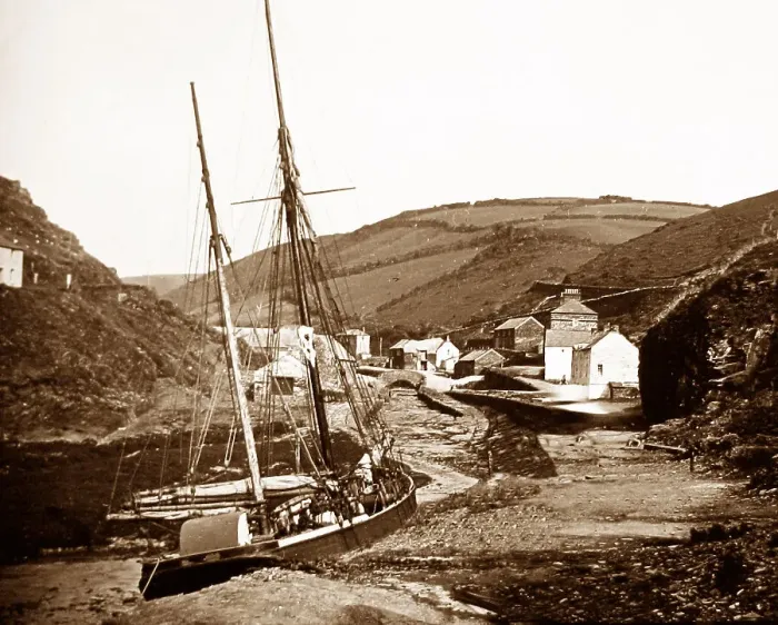 Framed Print : Boscastle Framed Print : Boscastle
