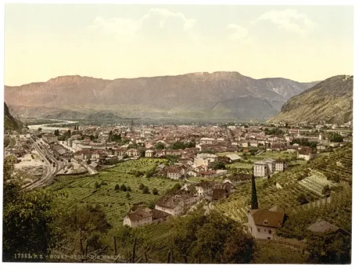 Framed Print : Bosen and Mendel, Tyrol, Austro-Hungary Framed Print : Bosen and Mendel, Tyrol, Austro-Hungary