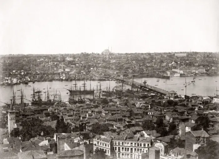 Framed Print : Across Bosphorous, Constantinople, Istanbul, Turkey, c. 1880 s Framed Print : Across Bosphorous, Constantinople, Istanbul, Turkey, c. 1880 s