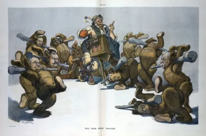 Framed Print : The boss bear trainer Framed Print : The boss bear trainer