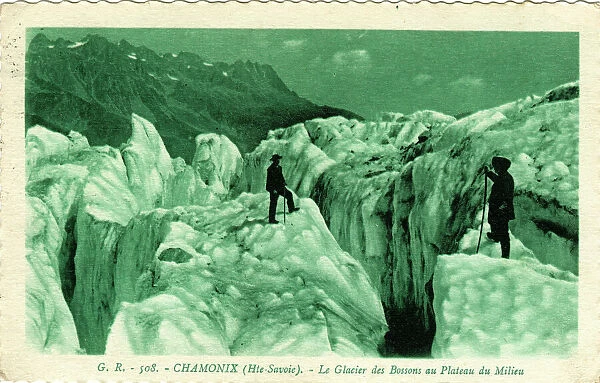 Bossons Glacier, Chamonix, Haute-Savoie