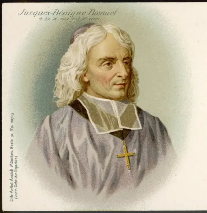 Framed Print : Bossuet (Anon) Framed Print : Bossuet (Anon)