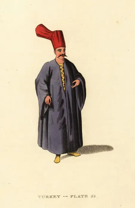 Framed Print : Bostandji Bachi or Chief Gardener to the Sultan, Ottoman Empire Framed Print : Bostandji Bachi or Chief Gardener to the Sultan, Ottoman Empire