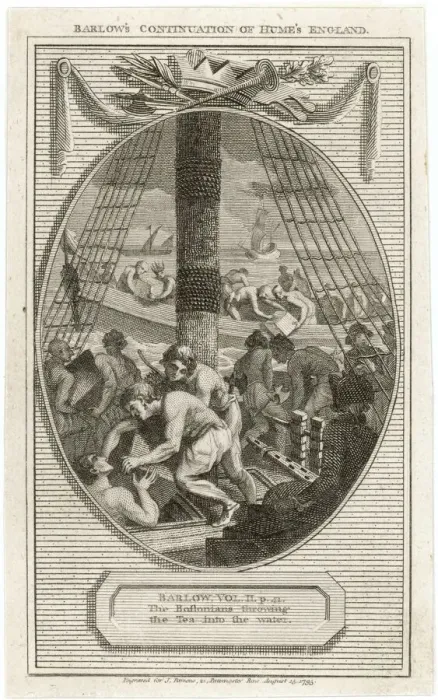 Framed Print : Boston Tea Party 1773 Framed Print : Boston Tea Party 1773