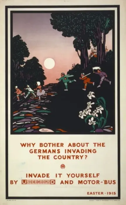 Framed Print : Why bother about the Germans invading the country? Invade it Framed Print : Why bother about the Germans invading the country? Invade it
