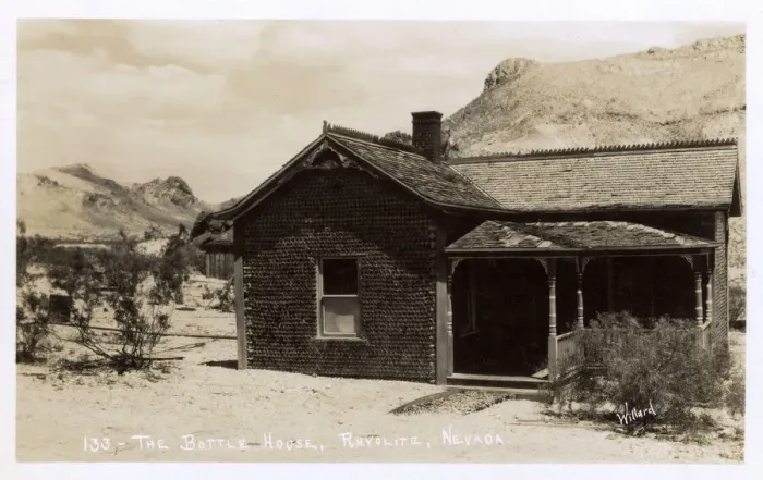 Framed Print : The Bottle House, Rhyolite, Nevada, USA Framed Print : The Bottle House, Rhyolite, Nevada, USA