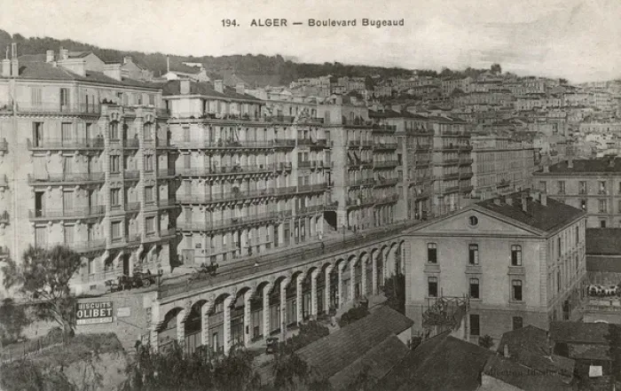 Framed Print : Boulevard Bugeaud, Algiers, Algeria Framed Print : Boulevard Bugeaud, Algiers, Algeria