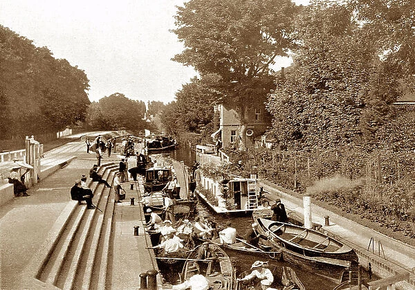 Boulters Lock, Maidenhead, early 1900s