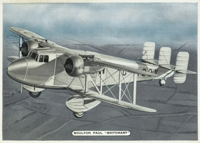 Framed Print : Boulton Paul Britomart Framed Print : Boulton Paul Britomart