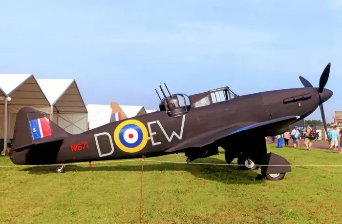Framed Print : Boulton Paul Defiant 1 8370M / N1671 Framed Print : Boulton Paul Defiant 1 8370M / N1671