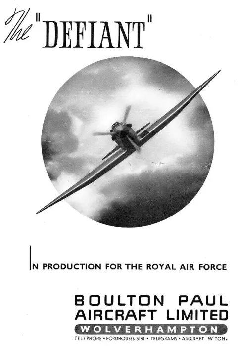 Framed Print : Boulton Paul Defiant Framed Print : Boulton Paul Defiant