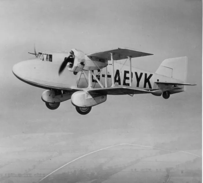 Framed Print : Boulton & Paul P64 Mail Carrier G-ABYK Framed Print : Boulton & Paul P64 Mail Carrier G-ABYK