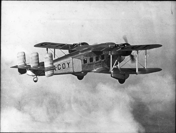 Framed Print : Boulton & Paul P71A G-ACOY Britomart of Imperial Airways