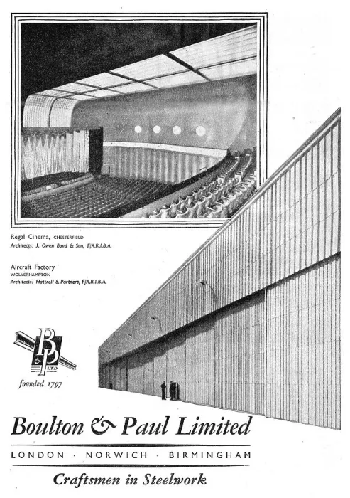 Framed Print : Boulton & Paul - Structural Engineers Framed Print : Boulton & Paul - Structural Engineers