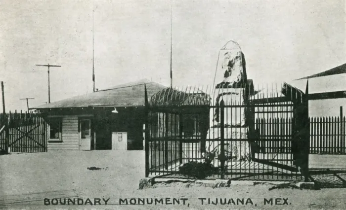 Framed Print : Boundary Monument between USA and Mexico - Tijuana Framed Print : Boundary Monument between USA and Mexico - Tijuana