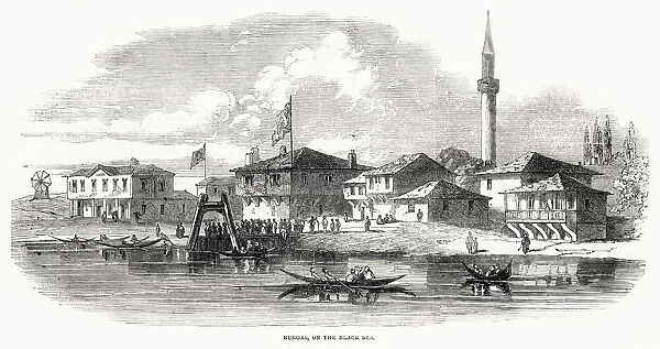 Bourgas on the Black Sea 1853