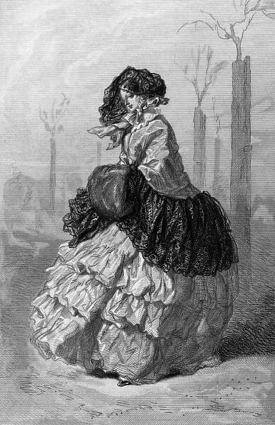 A Bourgeoise. LA BOURGEOISE Date: circa 1840